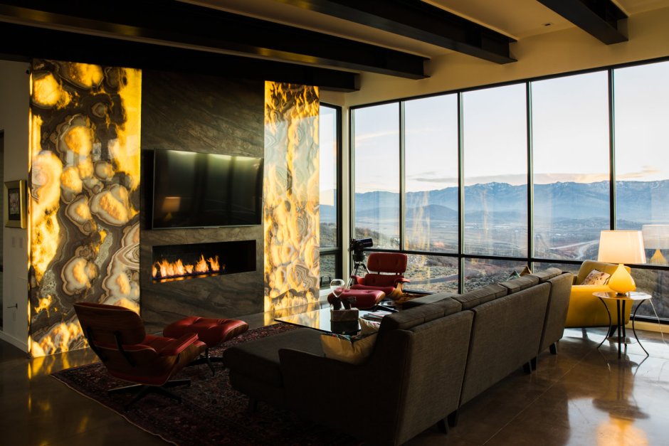 Оникс в интерьере арт деко