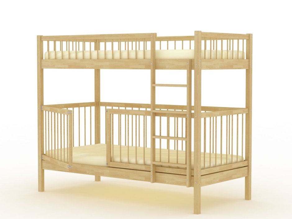 Двухъярусная кровать для самых маленьких