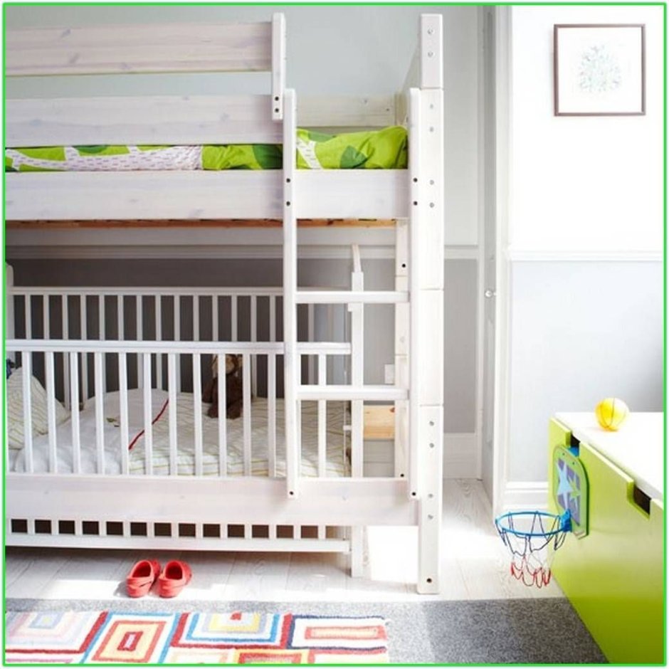 Двухъярусные кровати для грудничков