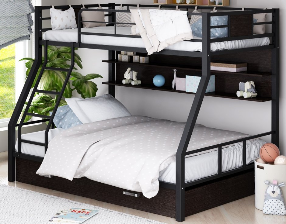 Проект деревянной двухъярусной кровати