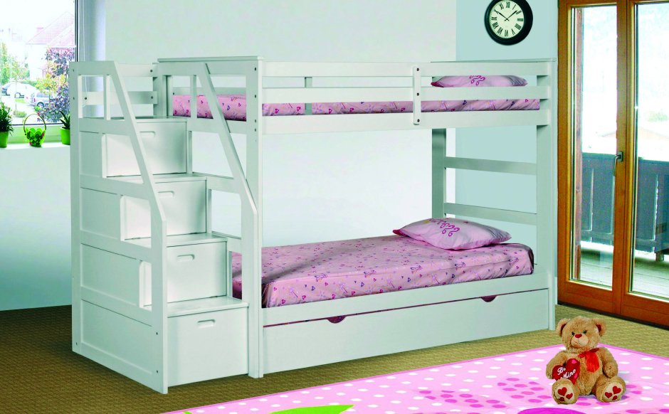 Двухъярусные кровати для грудничков