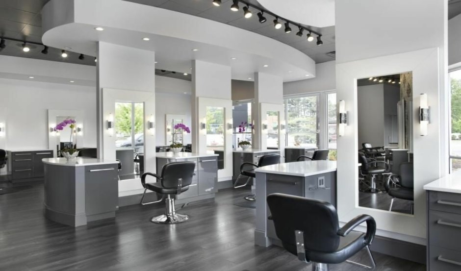 Салон красоты парикмахерский зал