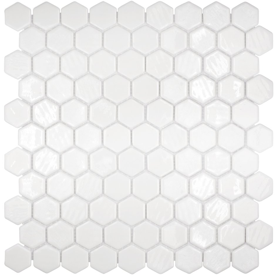 Мозаика керамическая Hexagon small White Matt 27,2х28,2х4,5см шт