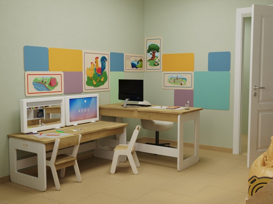 Кабинет логопеда в детском