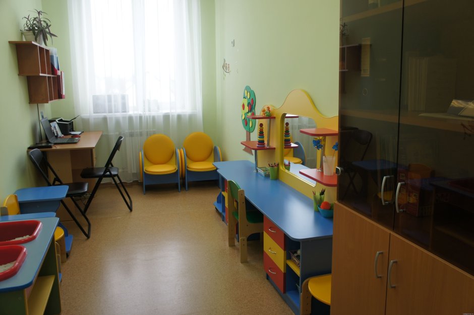 Кабинет логопеда в детском саду