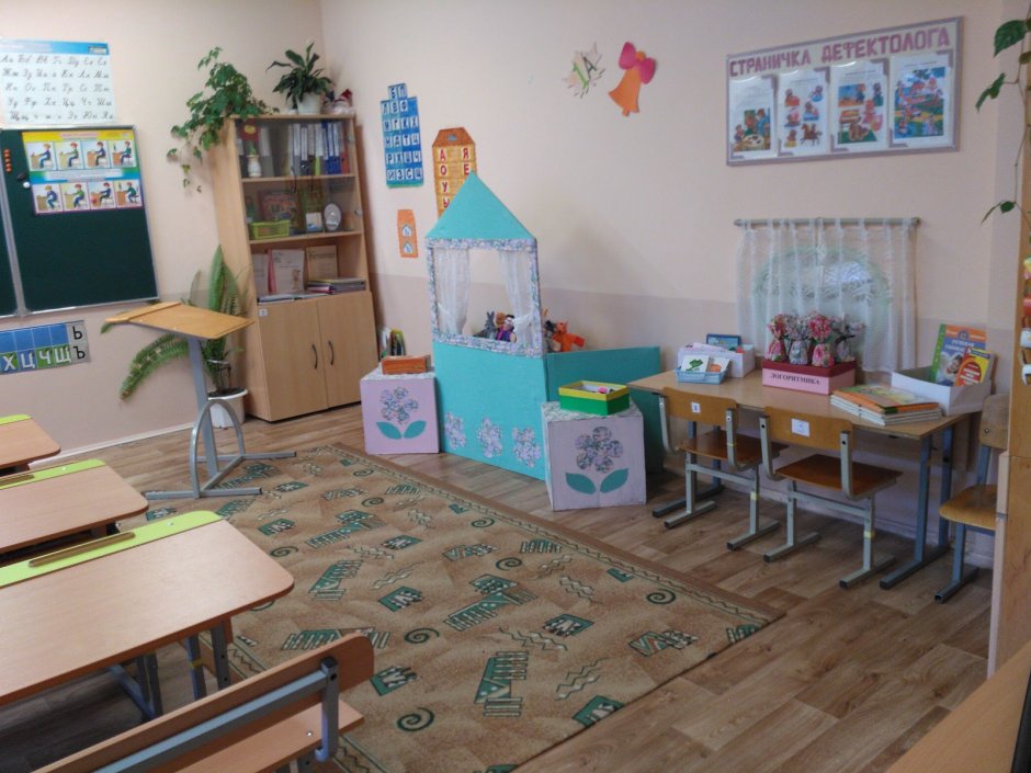 Кабинет дефектолога в школе по ФГОС