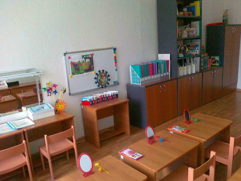 Кабинет логопеда в детском саду