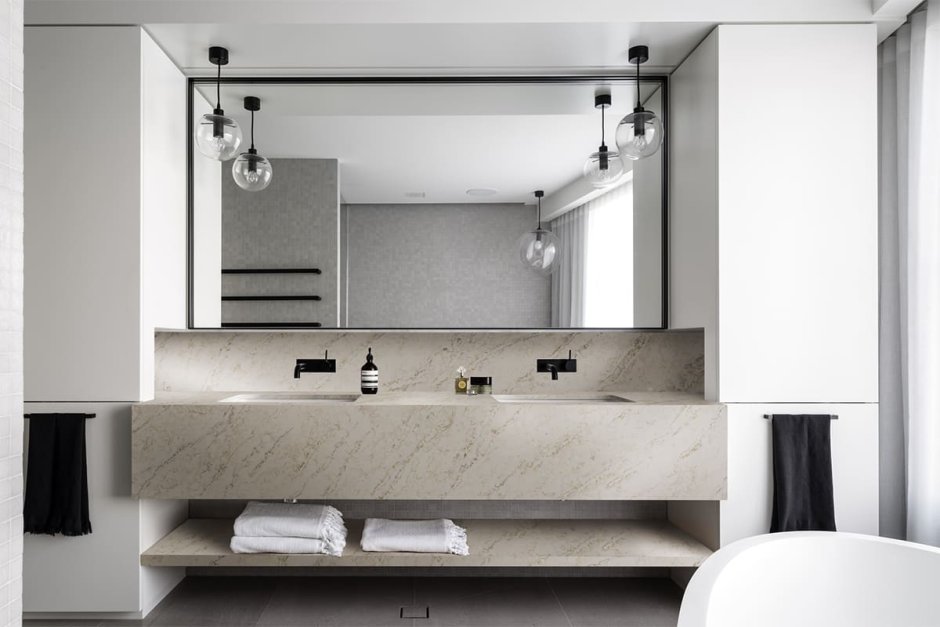 Мебель для ванной комнаты в современном стиле