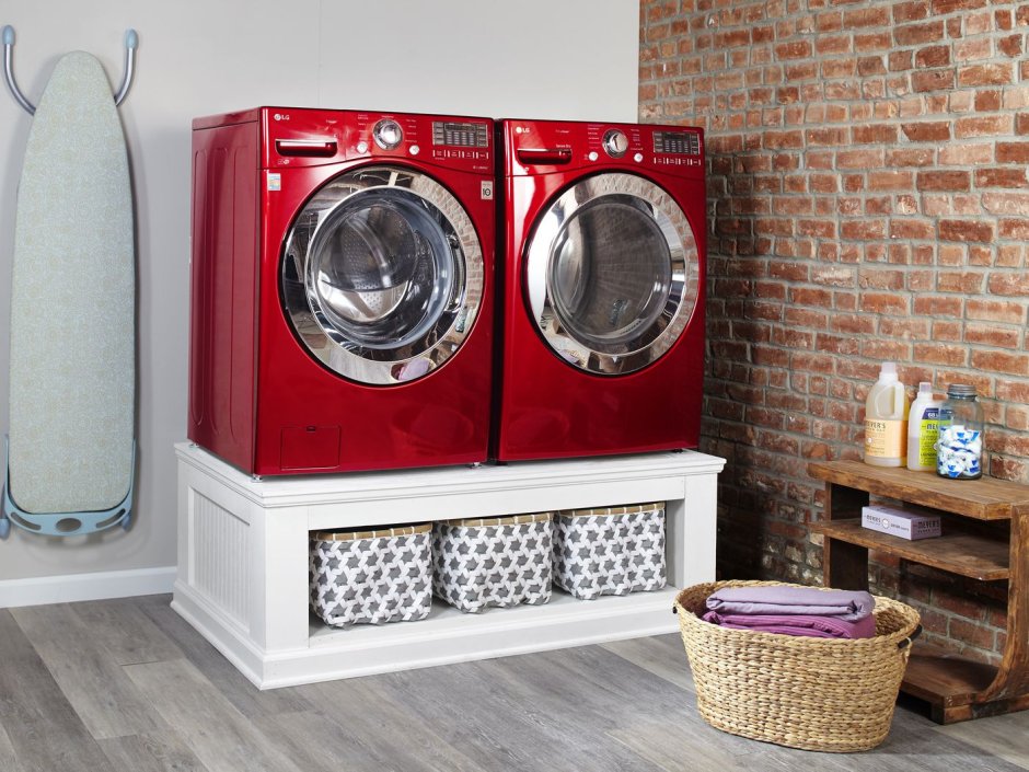 Стиральная машина в туалете