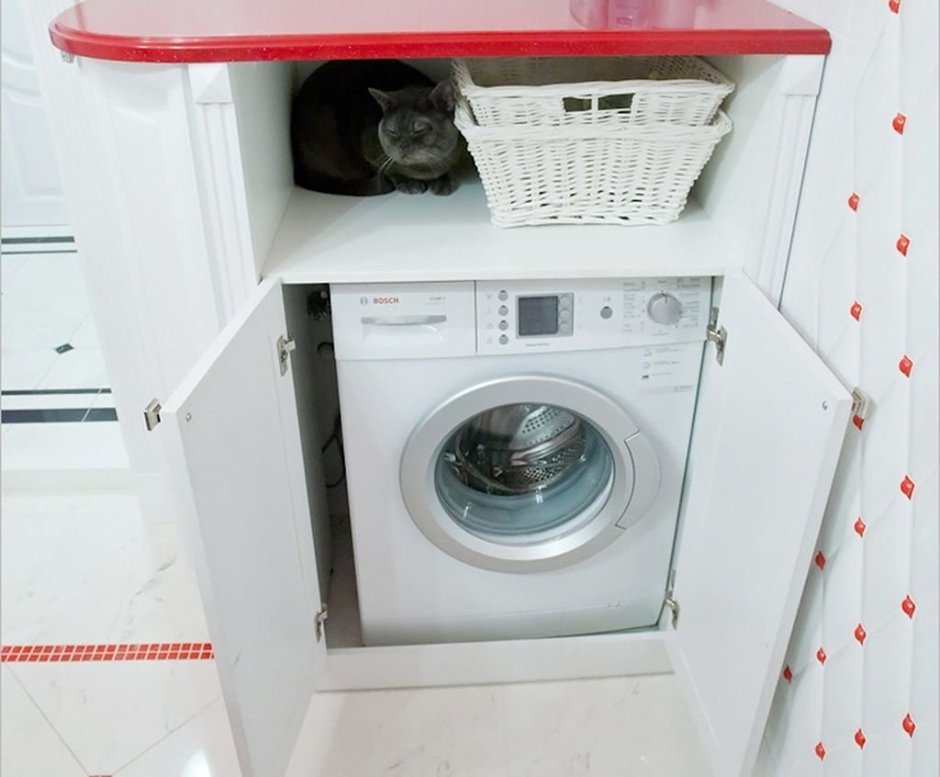 Машинка встроенная под раковину