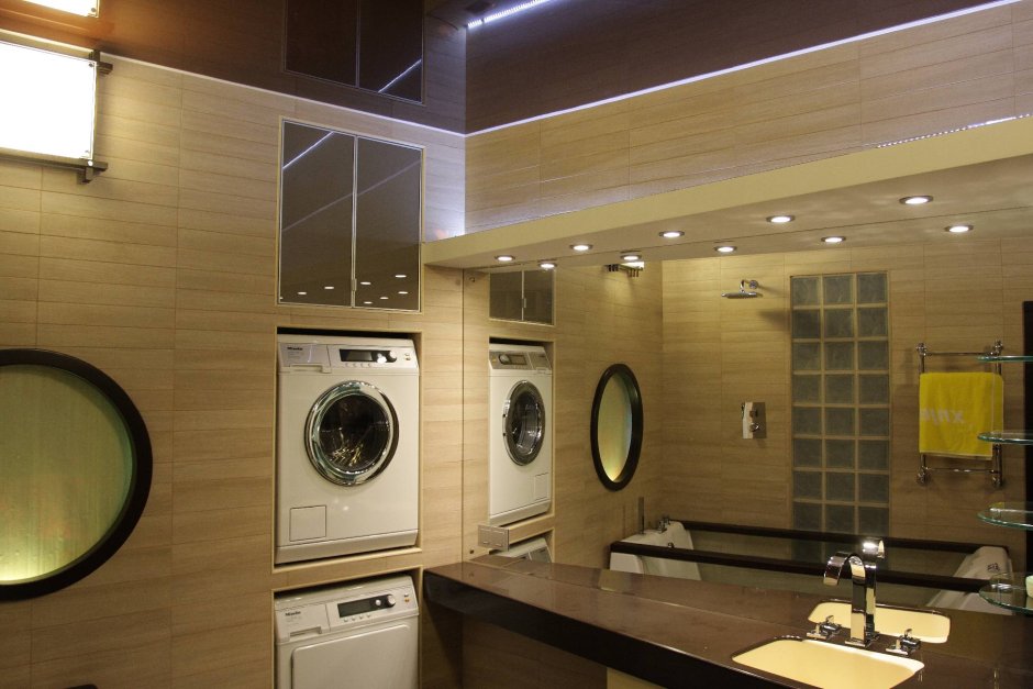 Стильная стиральная машина