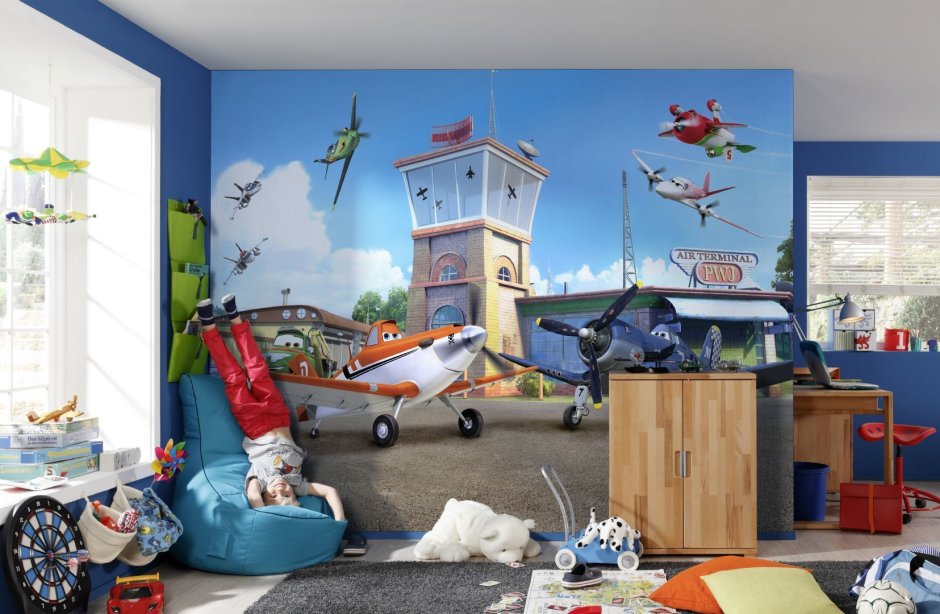 Фреска в детскую комнату мальчику