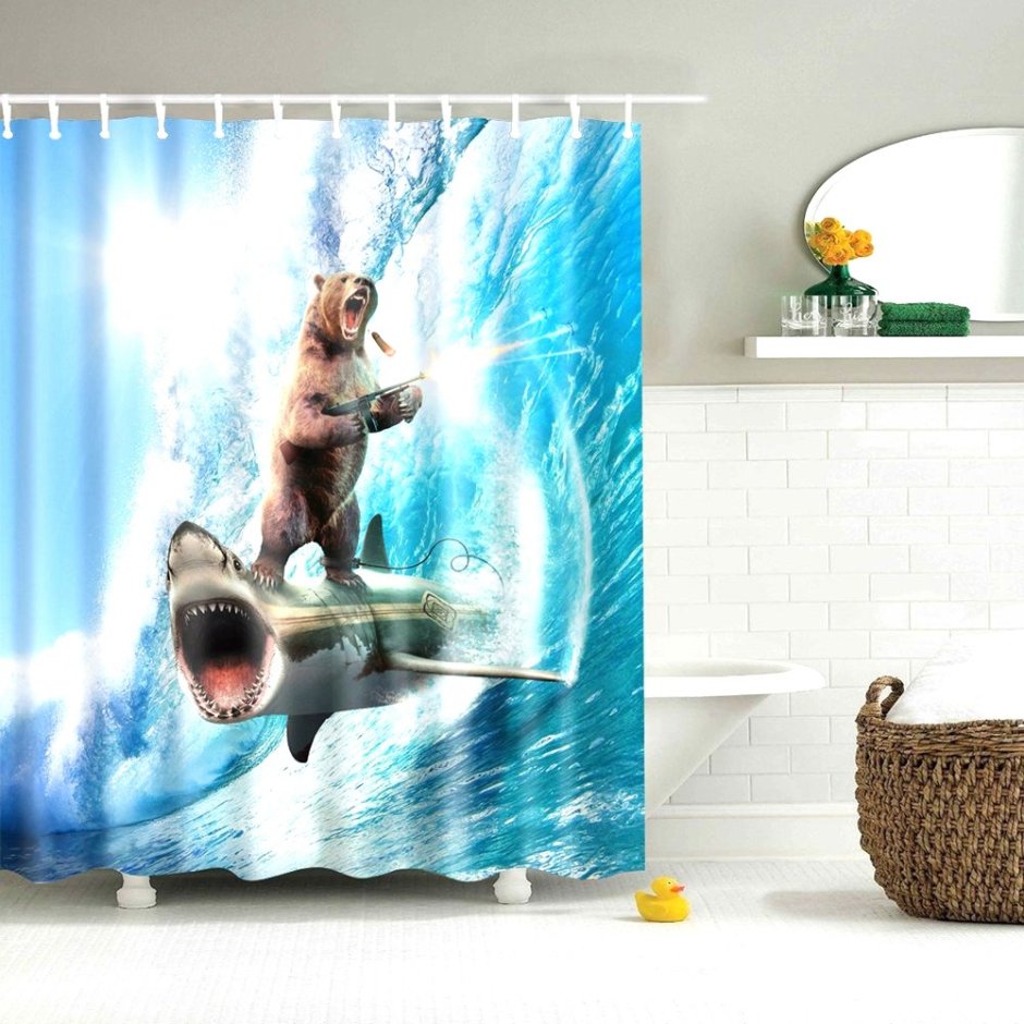 Bathroom Curtain 180x180 Polyester
