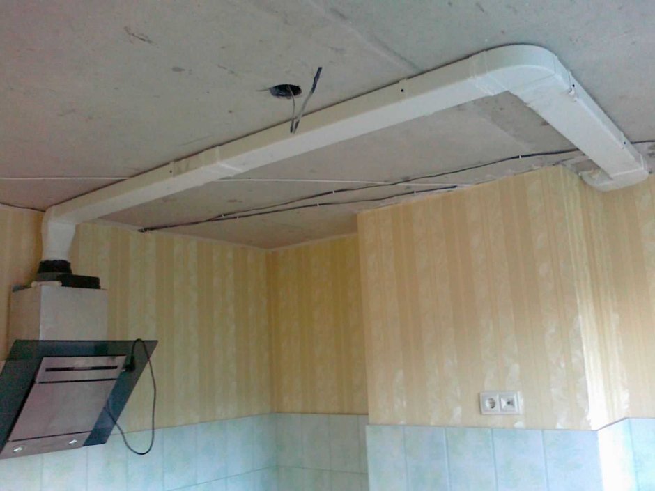 Потолочная вентиляция на кухне