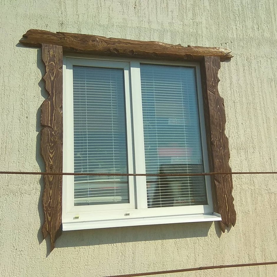 Деревянные откосы на окна наружные