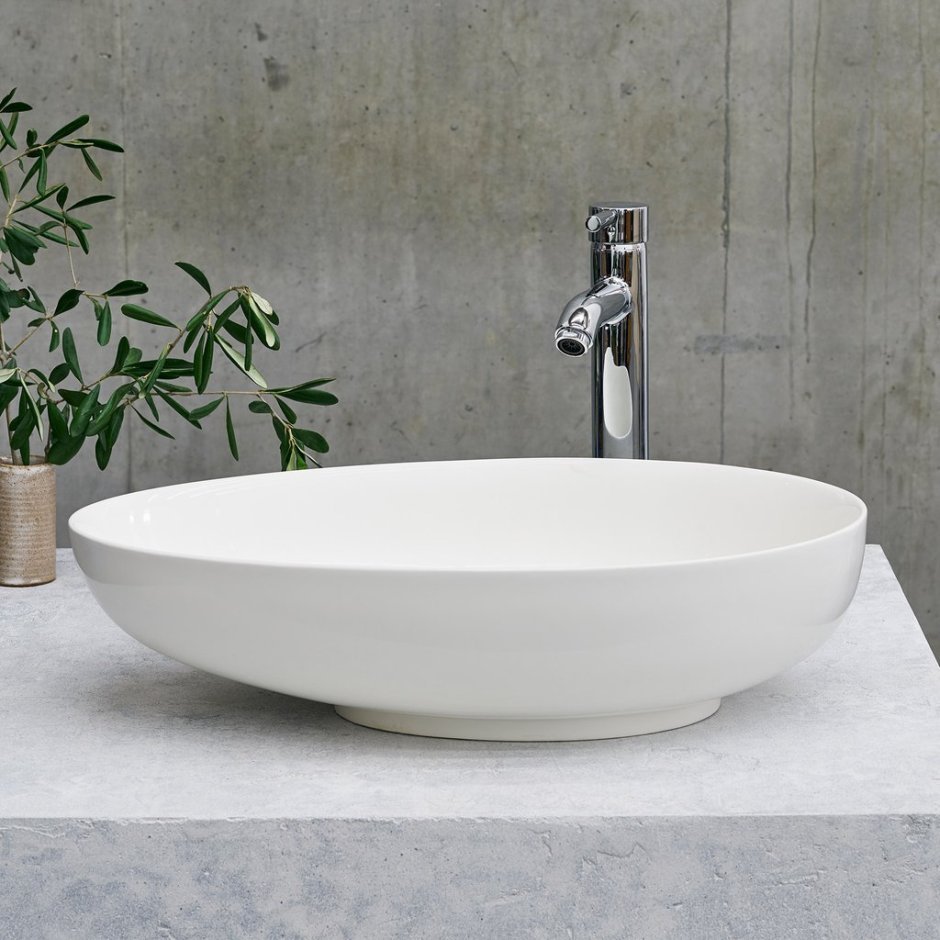 Раковина накладная ассиметричная