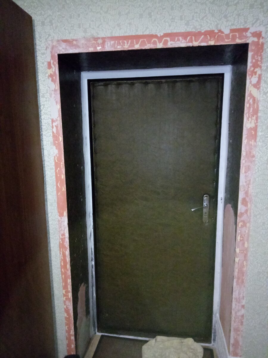 Отделка дверных откосов плиткой