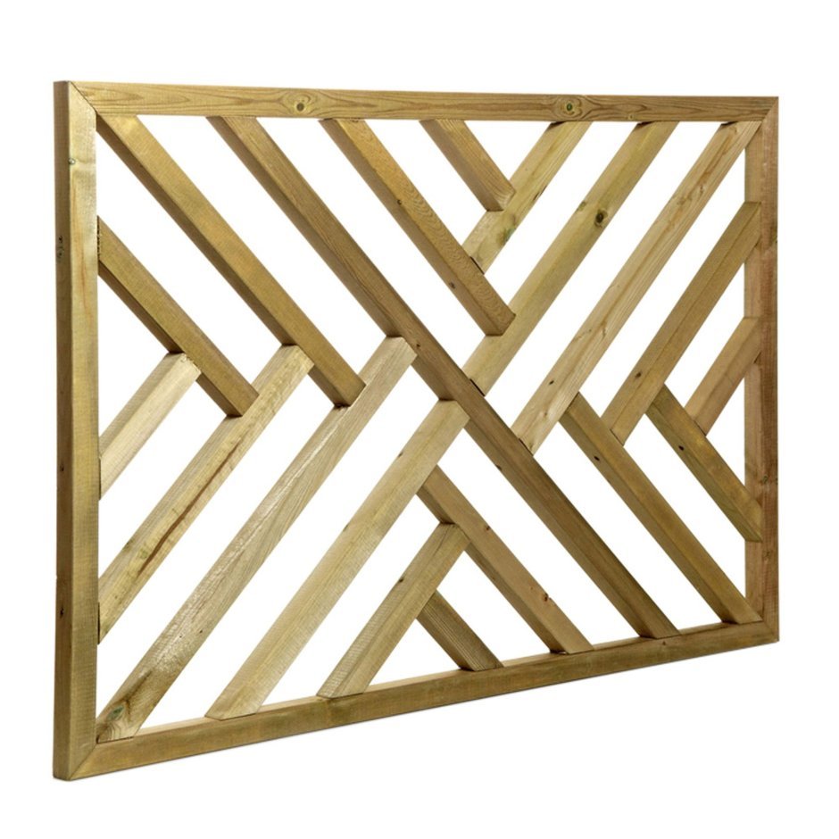 Деревянная решетка