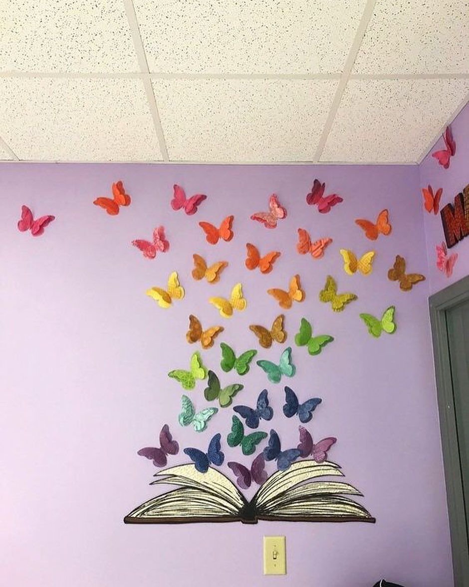 Украшение стен в детском саду