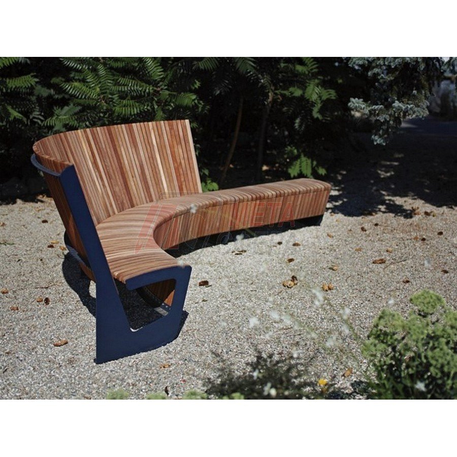 Хоббика радиусная скамья