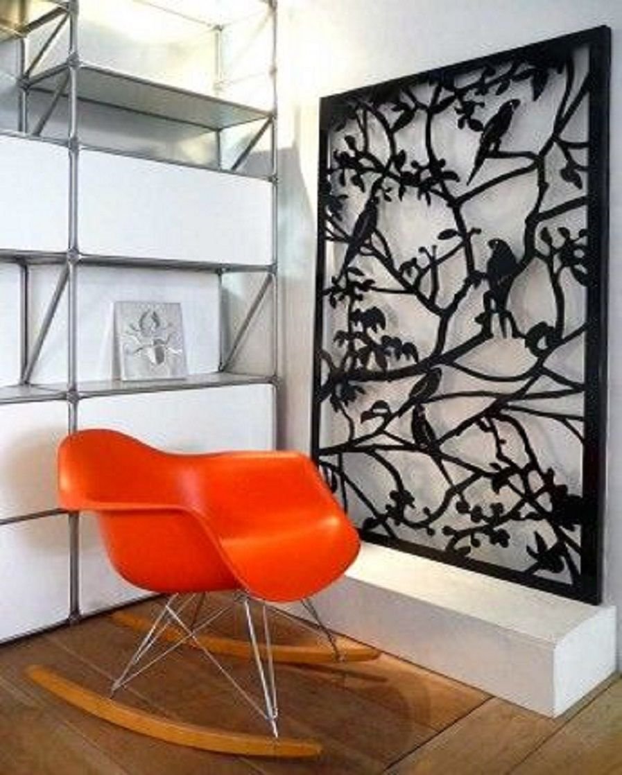 Декоративное панно на стену из металла