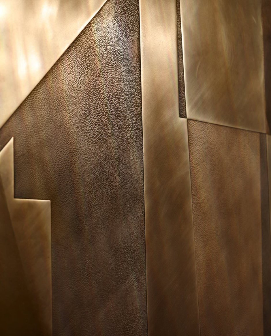 Панели из латуни