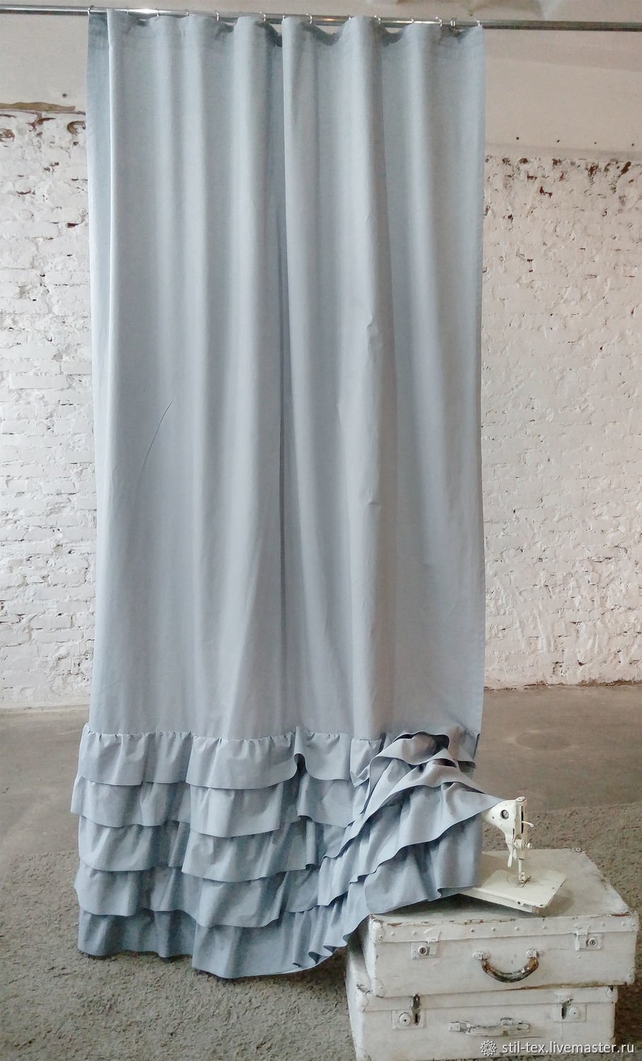 Шторы с оборками