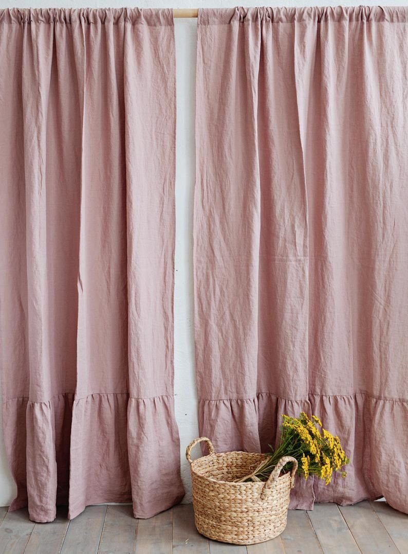 Шторы с оборками