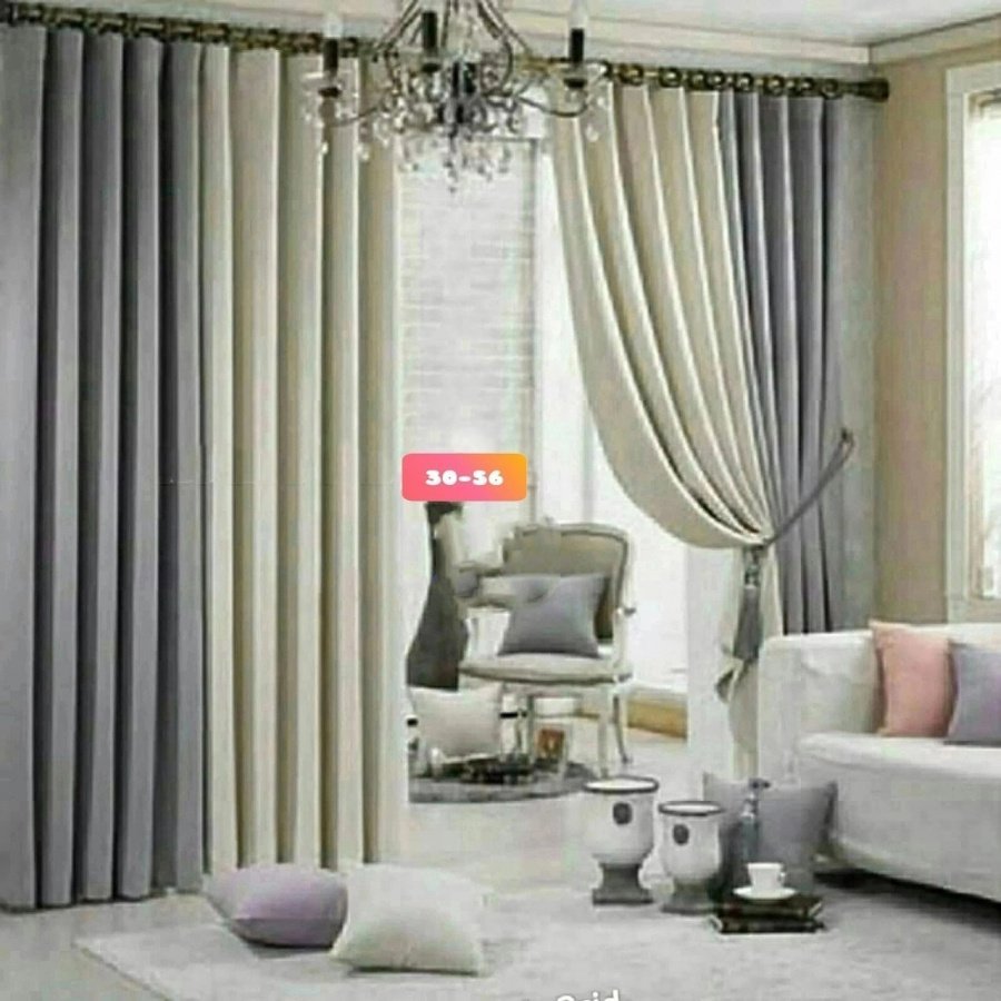 Дизайн окна с одной шторой