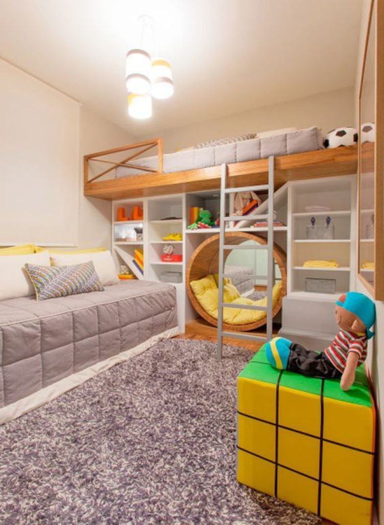 Спальня и игровая зона для детей