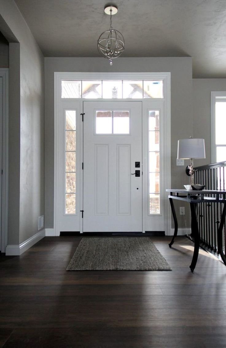 Темный пол светлые стены