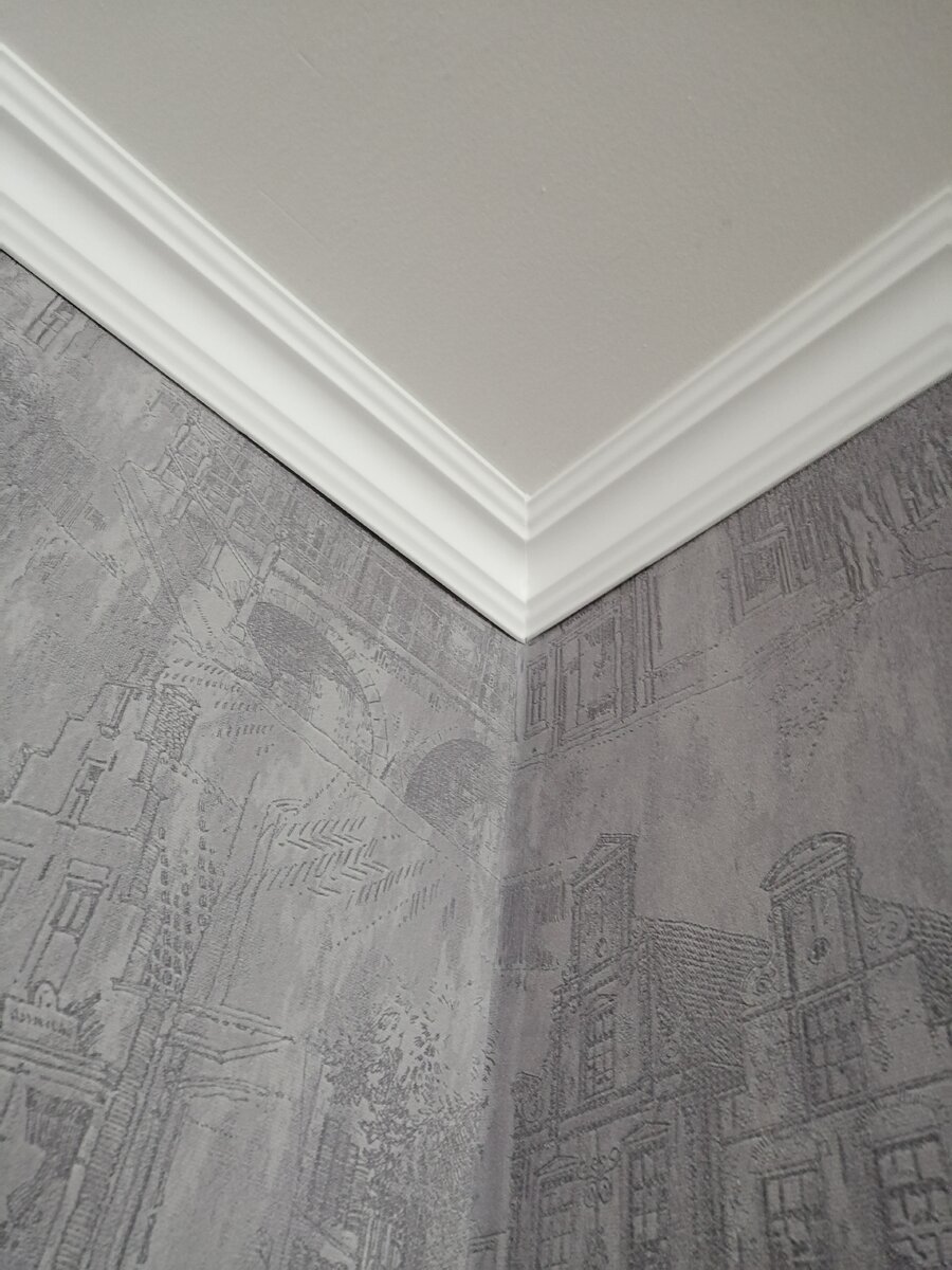 Уголок пвх вместо потолочного плинтуса