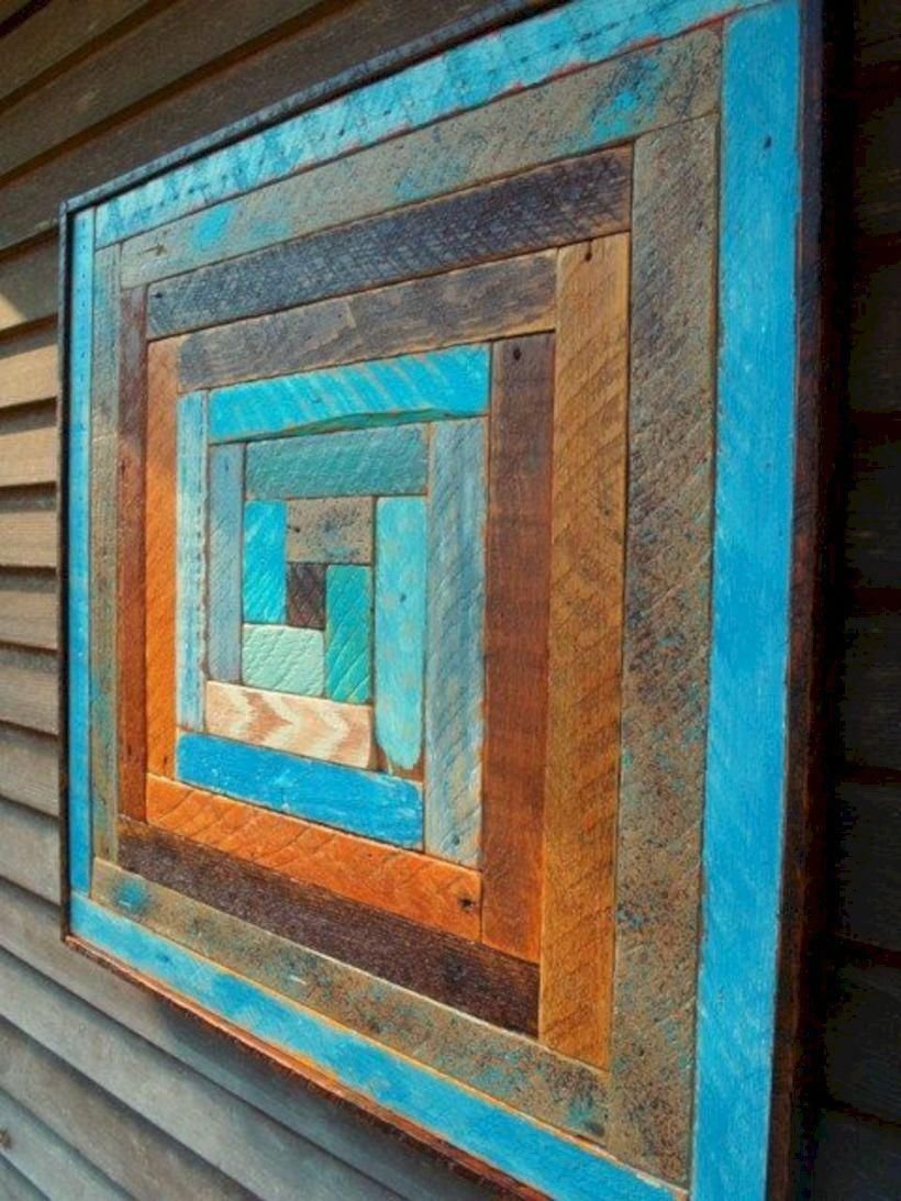 Панно из досок