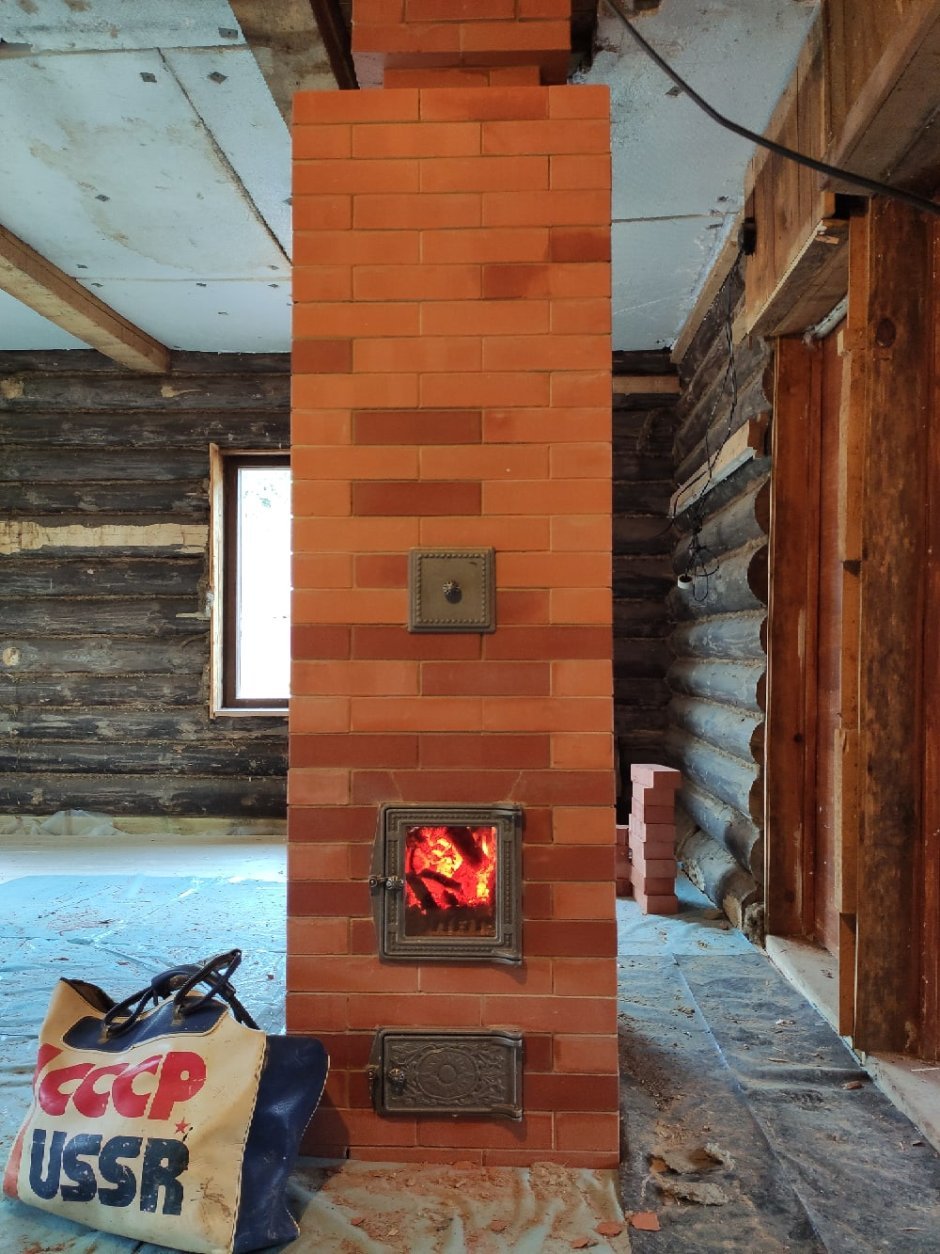 Отопительная печь 3 х 2,5 кирпича