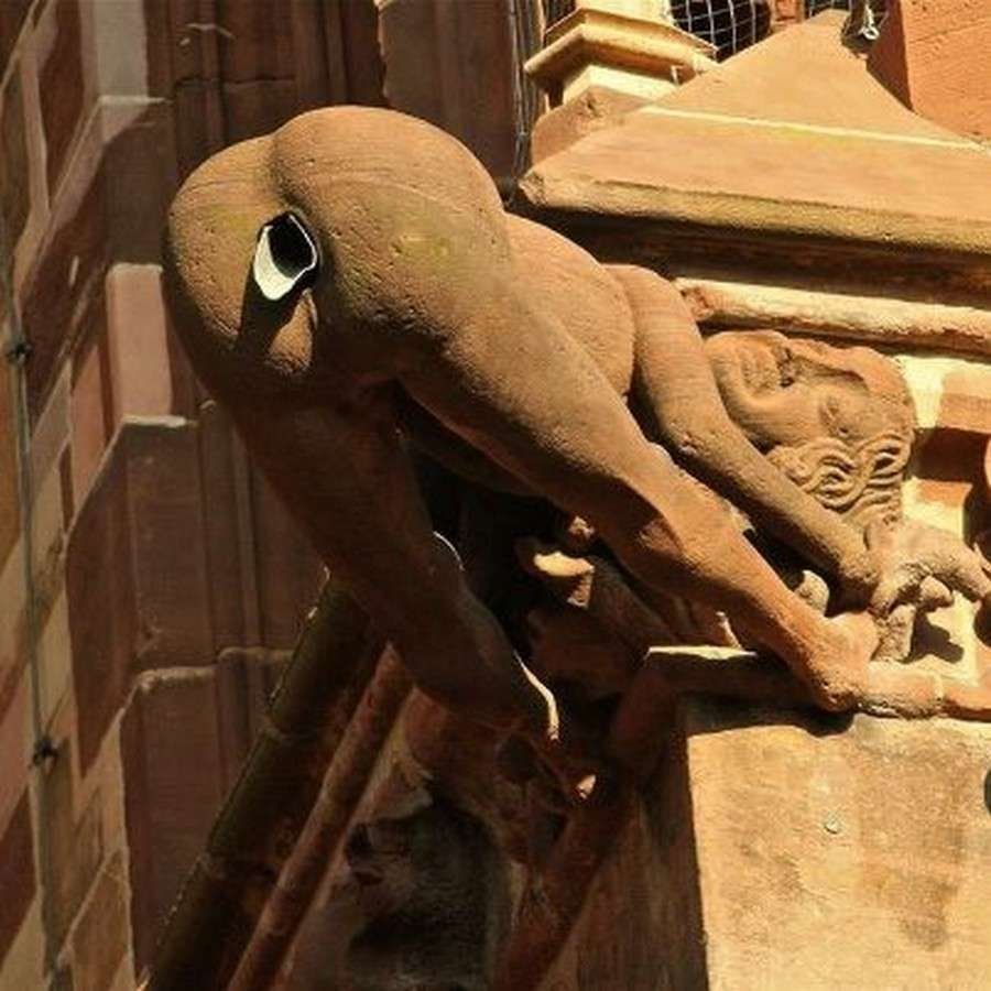 Фрайбургский Мюнстер Горгулья