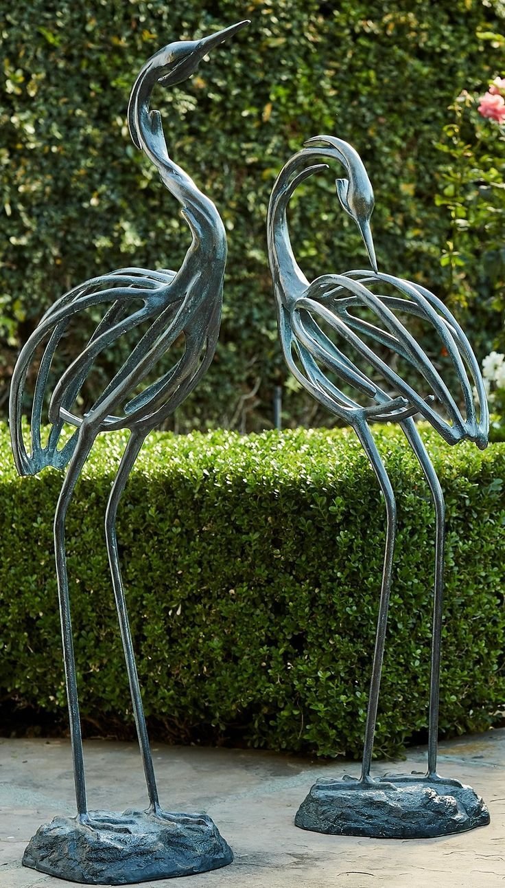 Металлические скульптуры для сада
