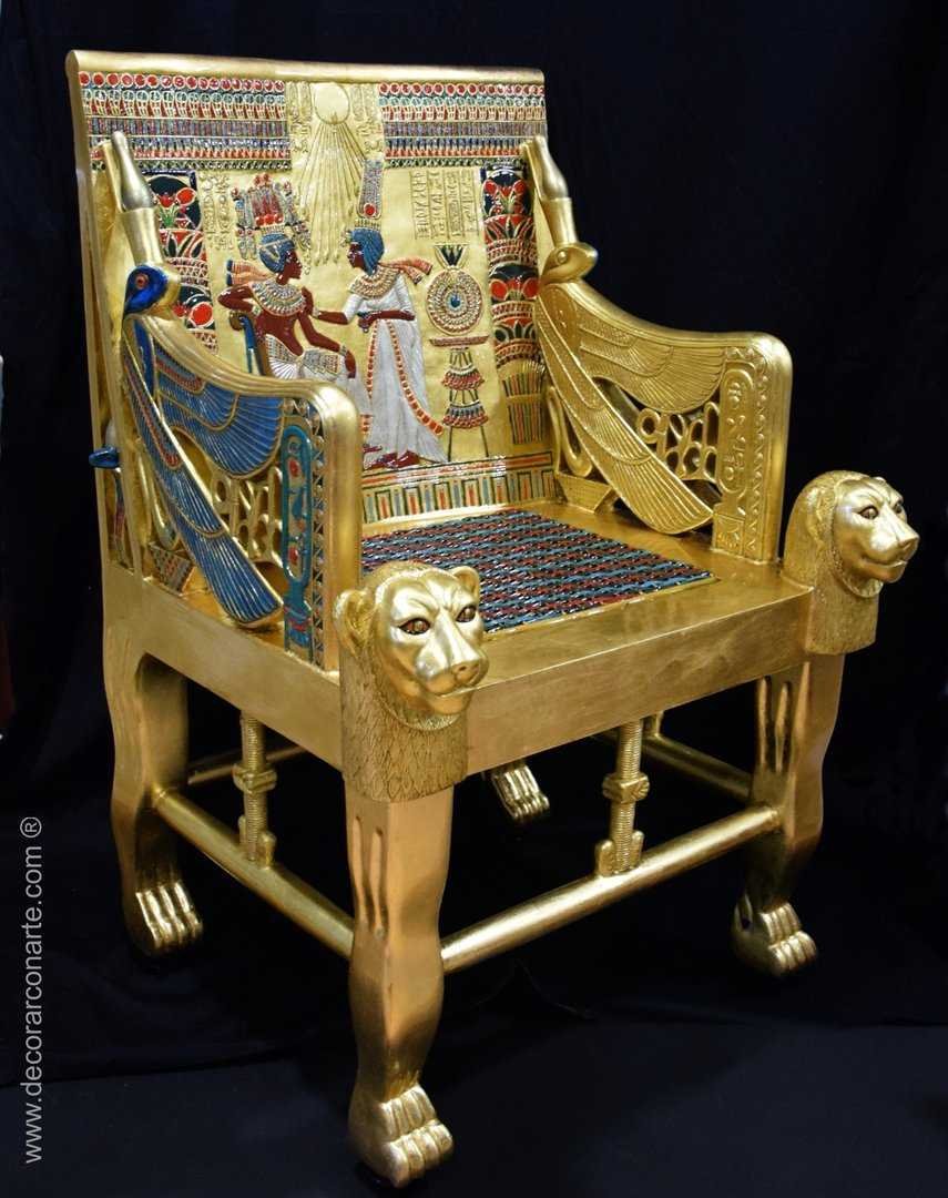 Роскошные стулья древних египтян