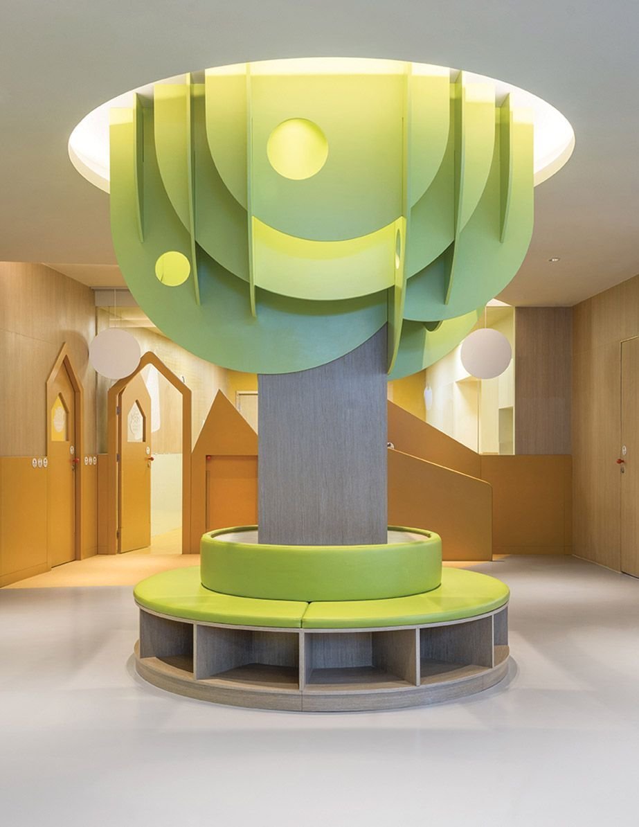 Современный интерьер детского сада