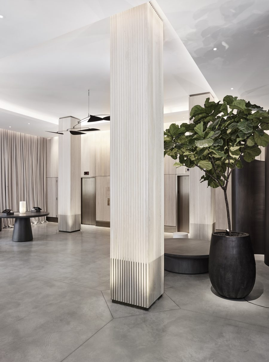 Колонны в интерьере