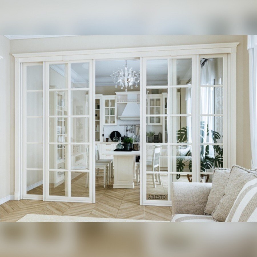 Раздвижные межкомнатные перегородки аристо