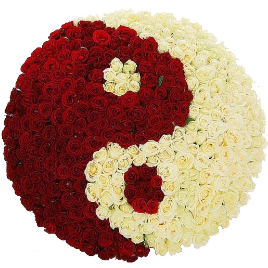 Букеты цветов с буквами