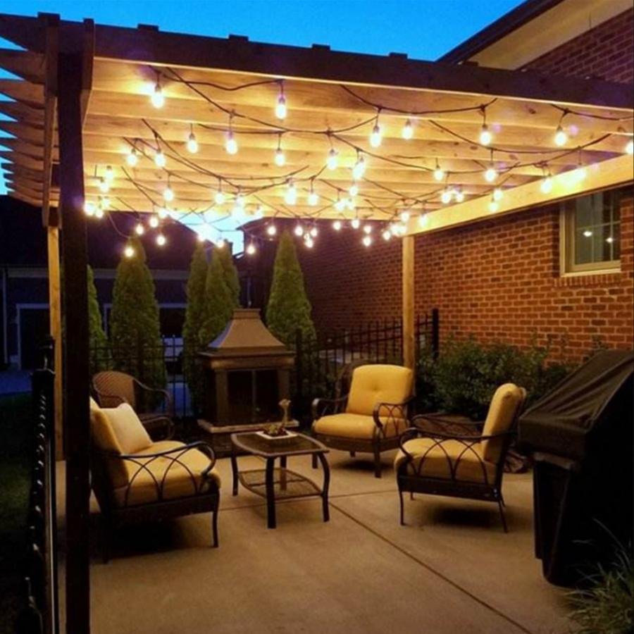 Подсветка веранды