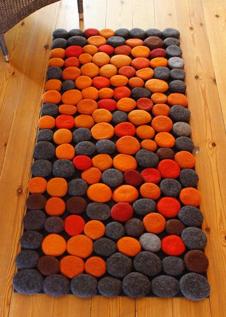 Коврик из линолеума своими руками