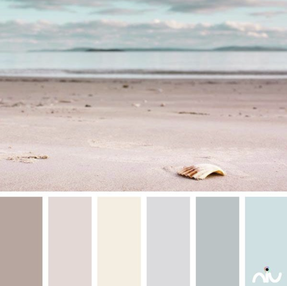 Пастельные песочные тона