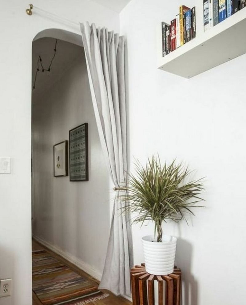 Штора в дверной проем вместо двери