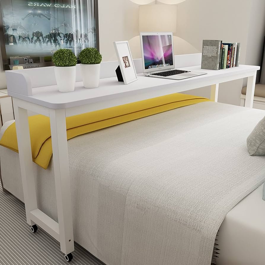 Стол над кроватью на колесиках