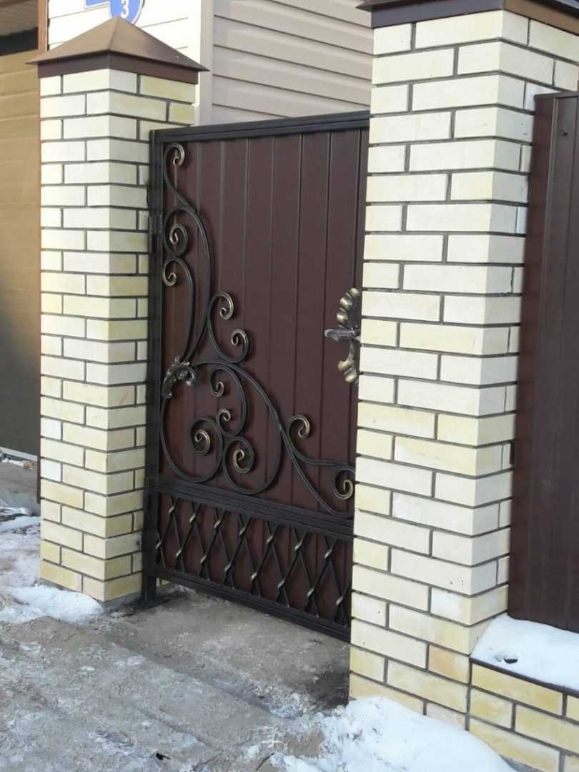 Красивые калитки для забора