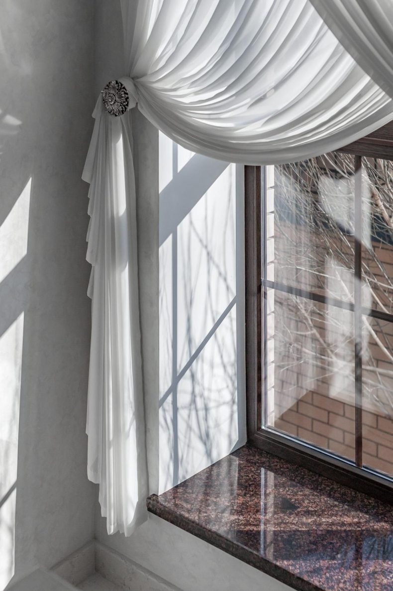 Красивые шторы на балкон