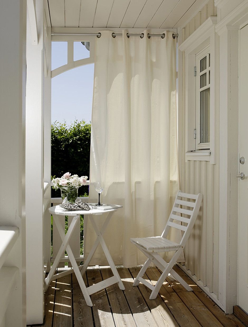 Занавески на лоджию