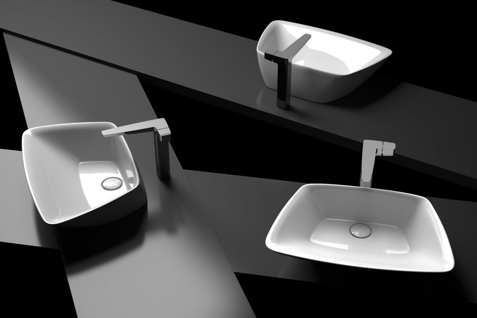 Раковина comy 61/34 накладная